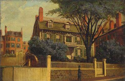 Charles Furneaux The Hancock House oil painting picture
